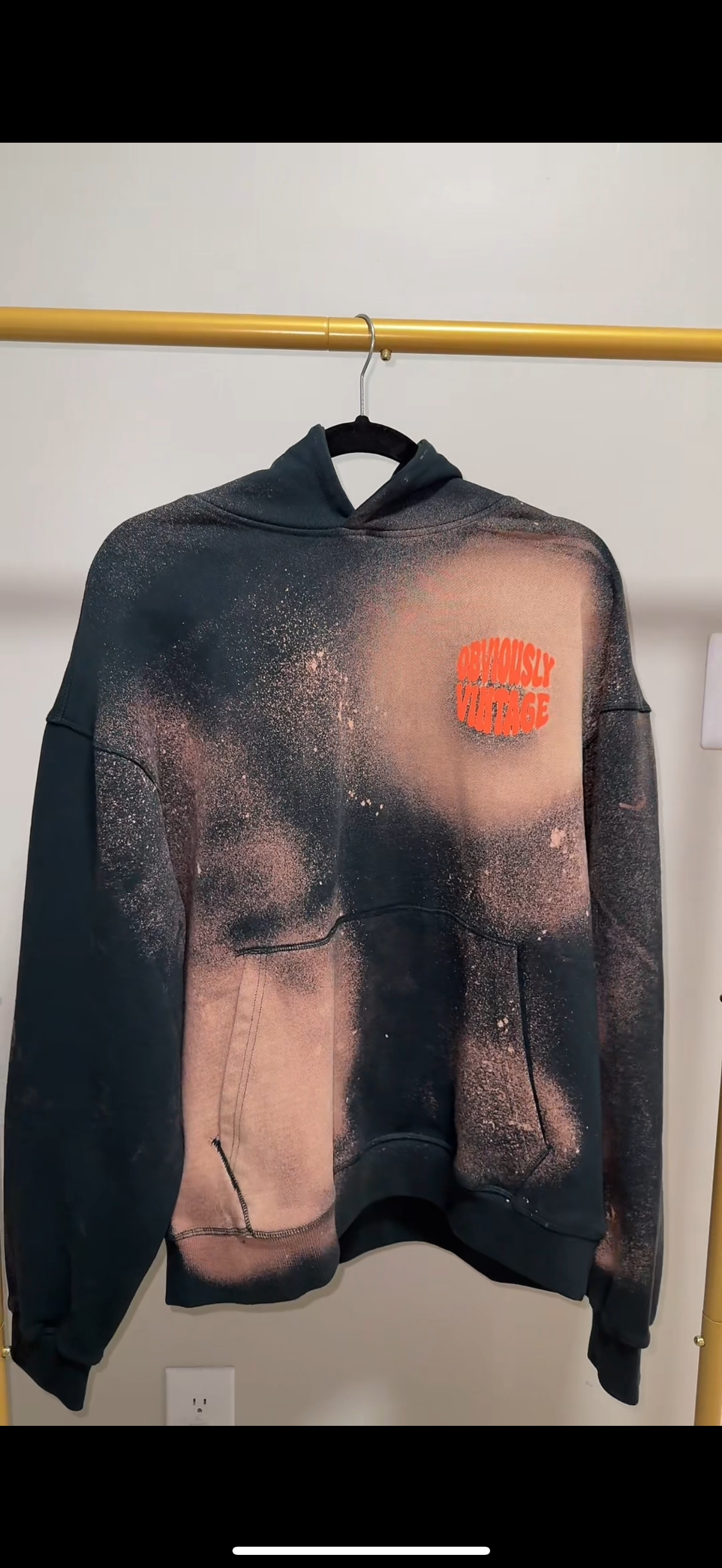 OV Doing My Best Bleach Hoodie