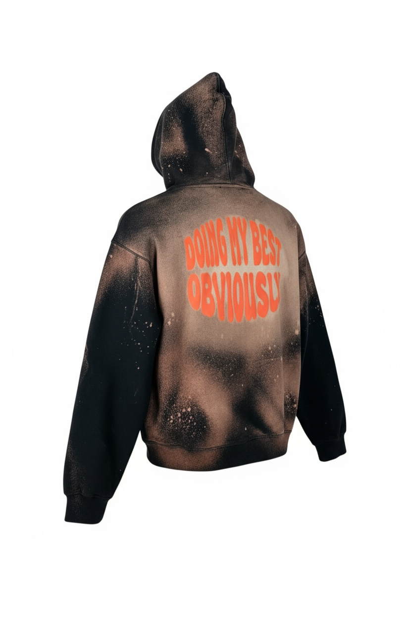 OV Doing My Best Bleach Hoodie