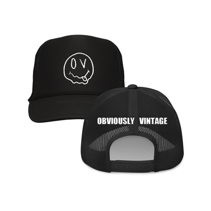 Melting Smiley Face Trucker Hat